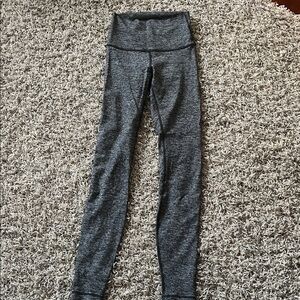 Lululemon grey heathered leggings